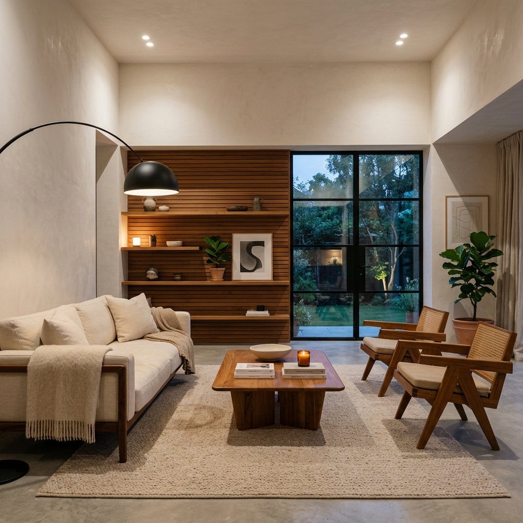 Minimalist Living & Lounge